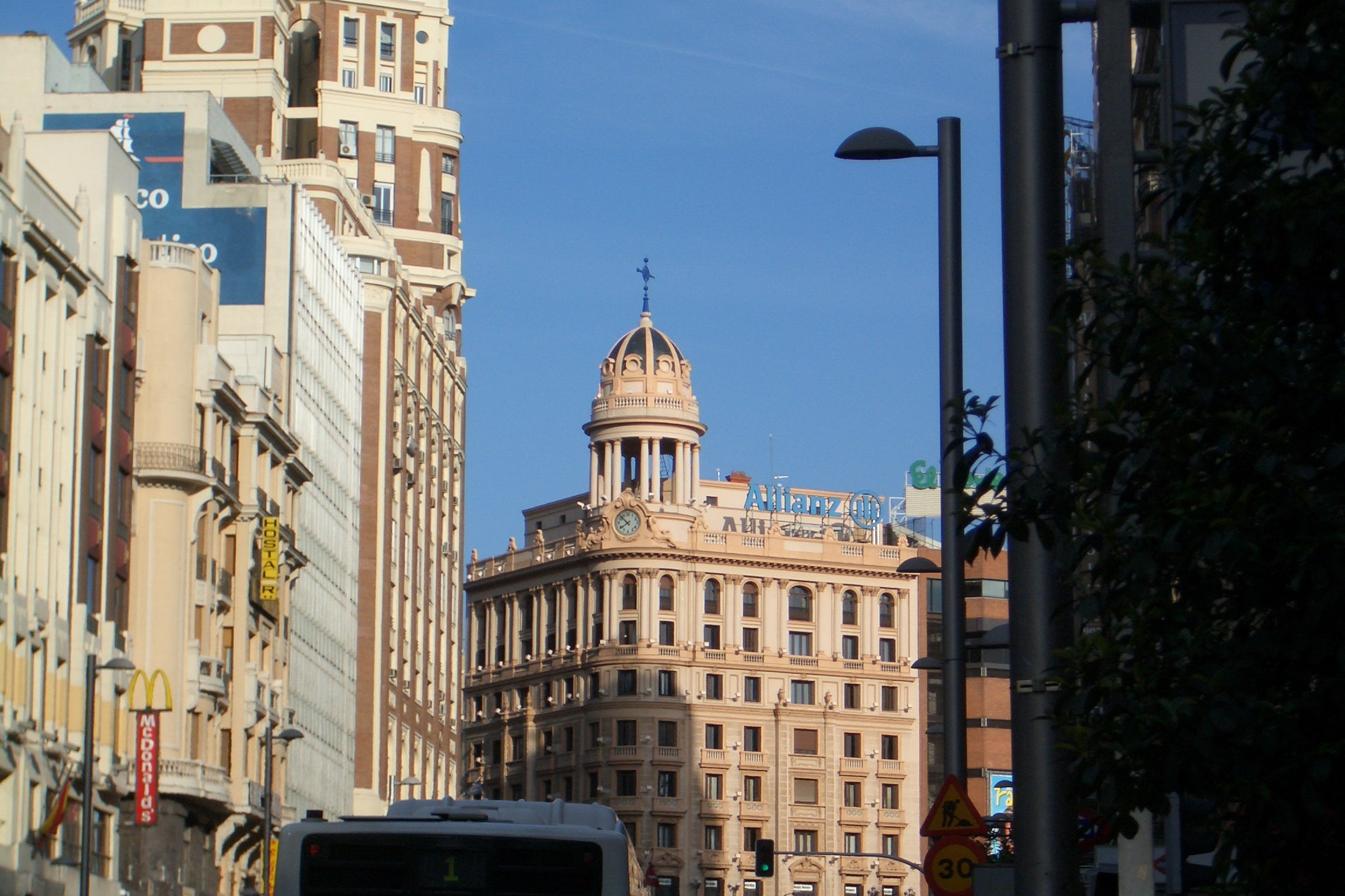 Gran Via, Madrid